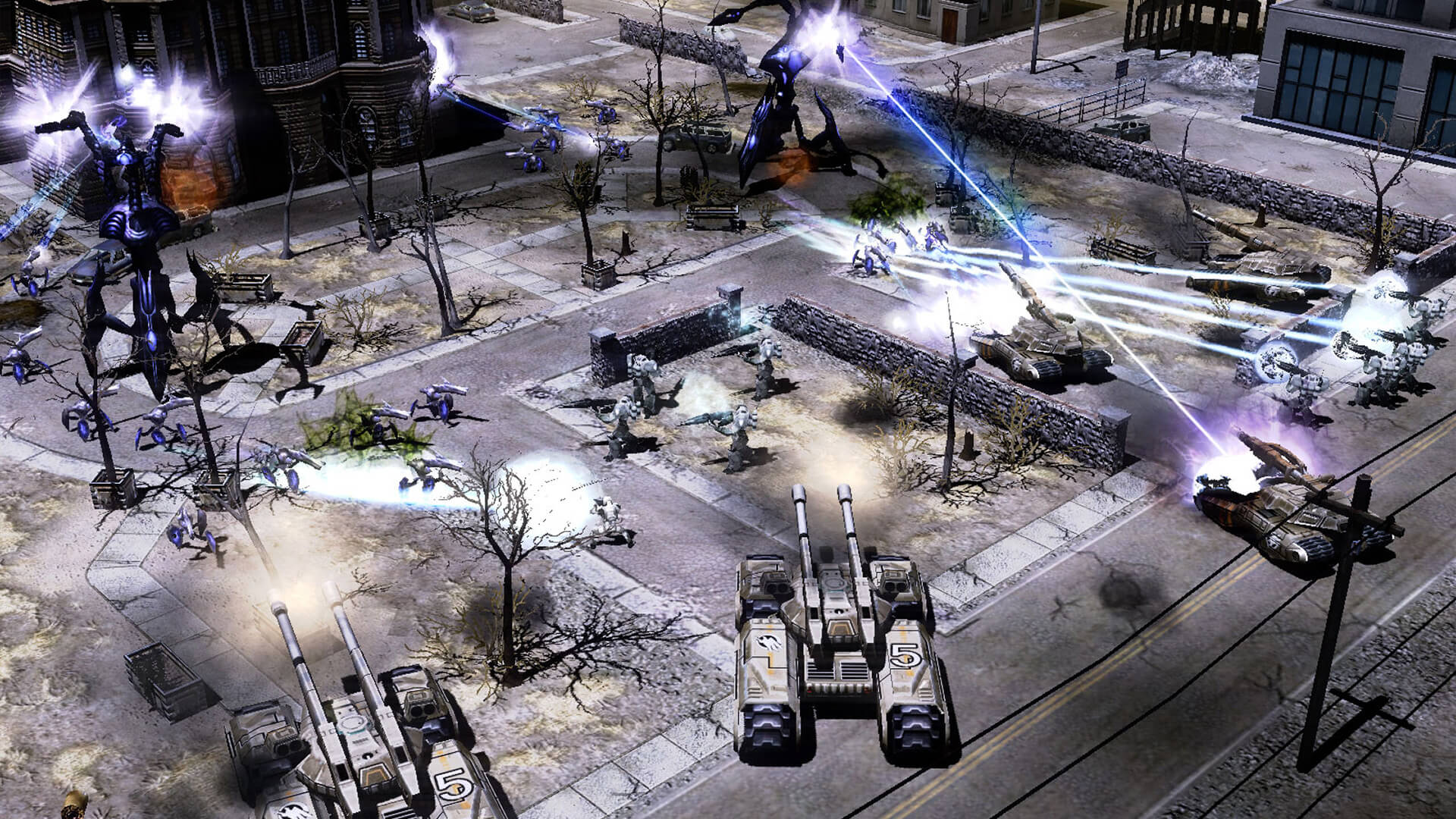 Command & Conquer 3 Tiberium Wars - геймплей игры Windows